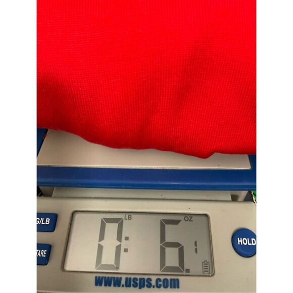 Pendleton Sweater Womens Medium Red Knit Short‎ Sleeve Silk Nylon Minimalist EUC - Picture 8 of 8